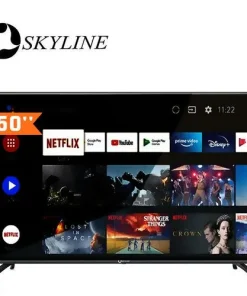 Skyline SMART TV LED – 50&Prime; Ultra HD 4K – SKT-50SM – Noir – Garantie 12 Mois