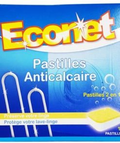 16 Pastilles Lave Linge Anticalcaire Econet