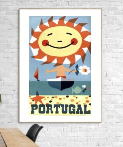 Affiche Portugal Soleil