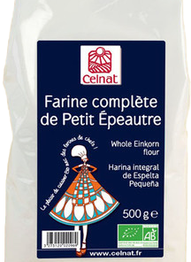 Celnat Farine Complète de Petit Épeautre 500G