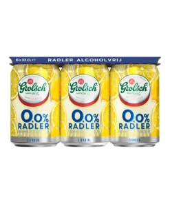 Grolsch Radler Citroen 0.0% Blik (24x33cl)