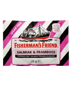 Fisherman’s friend framboos suikervrij (24x 25gr)