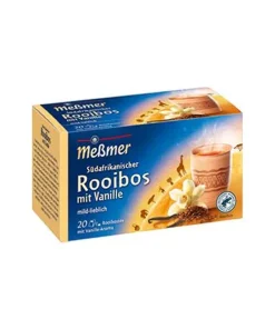 Messmer Sudafrikan. Rooibos Vanille 20x 1.75gr (10 stuks)