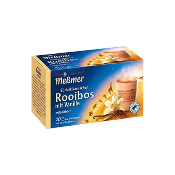 Messmer Sudafrikan. Rooibos Vanille 20x 1.75gr (10 stuks)