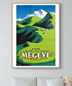 Affiche L’été à Megève