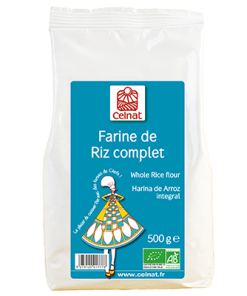 Celnat Farine de Riz Complet 500G
