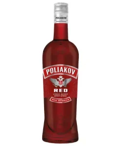 Poliakov red vodka (0.7 liter)