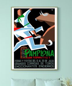 Affiche Fiesta de Pamplona – San Fermin 1961