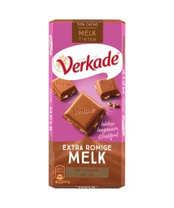 Verkade melktinten romige melk pecan (12x 111gr)