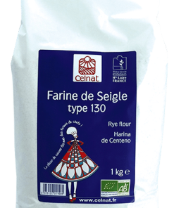 Celnat Farine de Seigle Type 130 1Kg