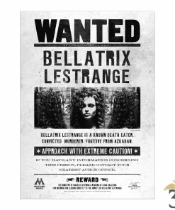 Affiche bellatrix lestrange minalima 50×69