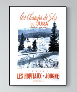 Affiche Alpes Jura Jougne Les Hôpitaux
