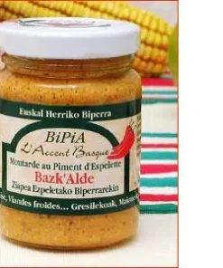 Moutarde au Piment d’Espelette Bask’Alde BIO