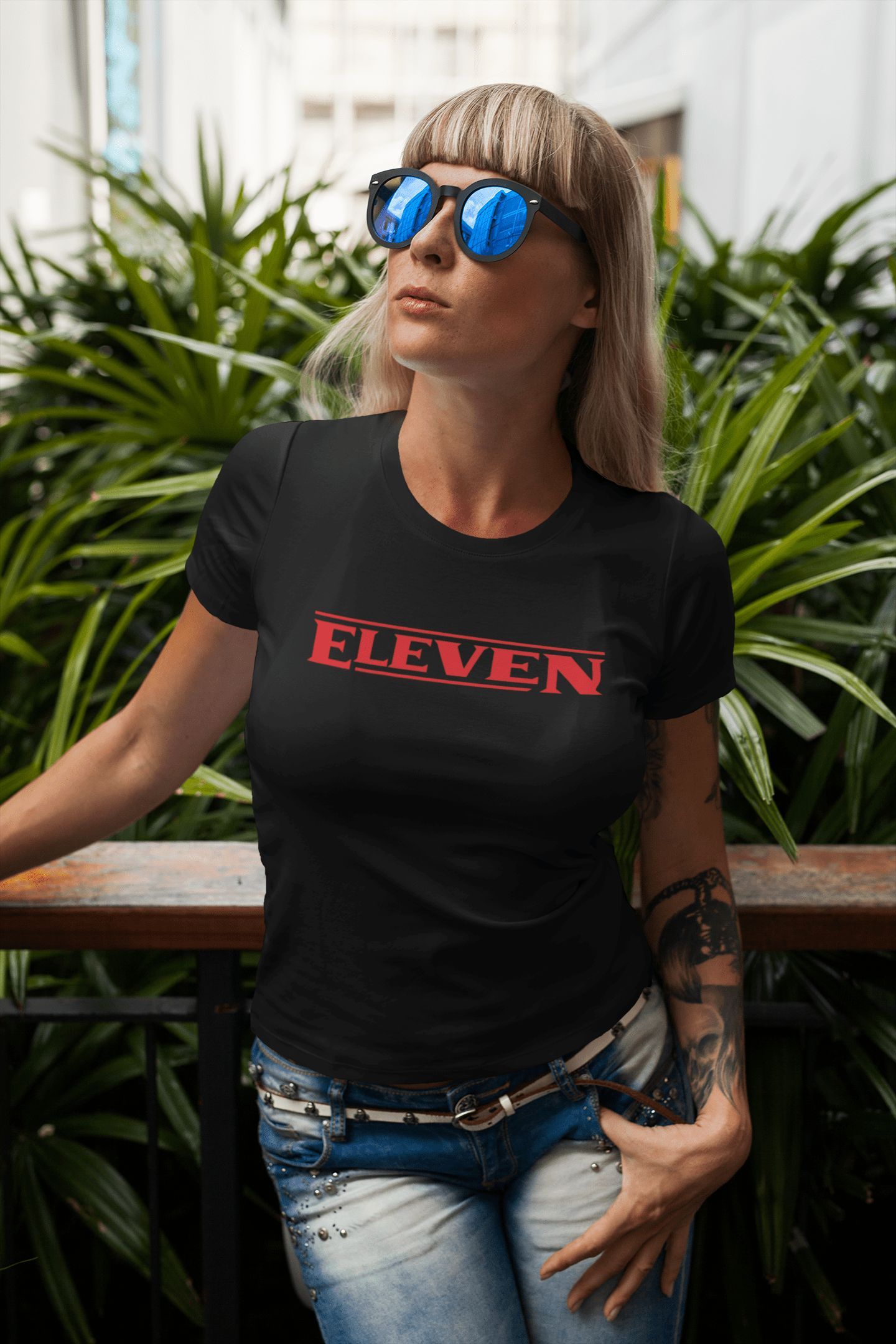 Tee shirt stranger things « Eleven » – Pour Femme – Image 7